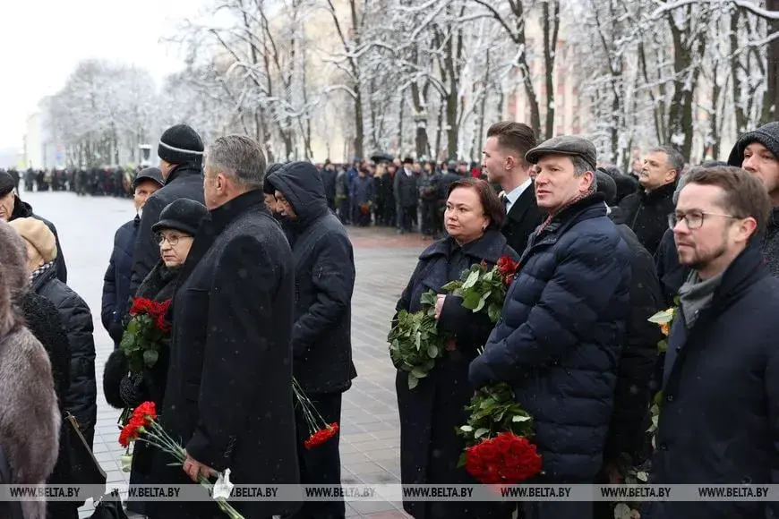 В Минске проходит церемония прощания с Владимиром Макеем