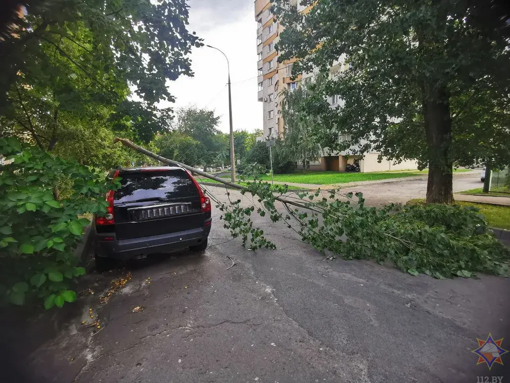 Ад стыхіі ў панядзелак загінуў чалавек, некалькі атрымалі траўмы