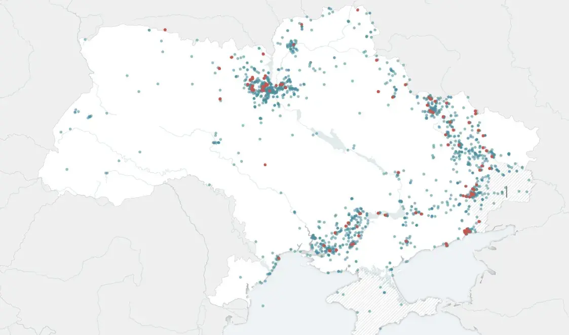 Размініраванне Украіны зойме дзесяцігоддзі і будзе каштаваць мільярды