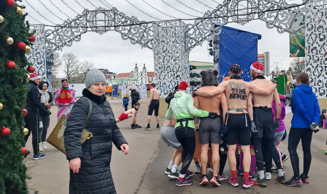 На "Забег цвярозасці" ў Мінску выйшла паўтысячы ўдзельнікаў