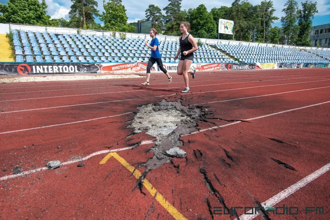 Спорт і руіны: як выглядаюць спартыўныя аб'екты Украіны