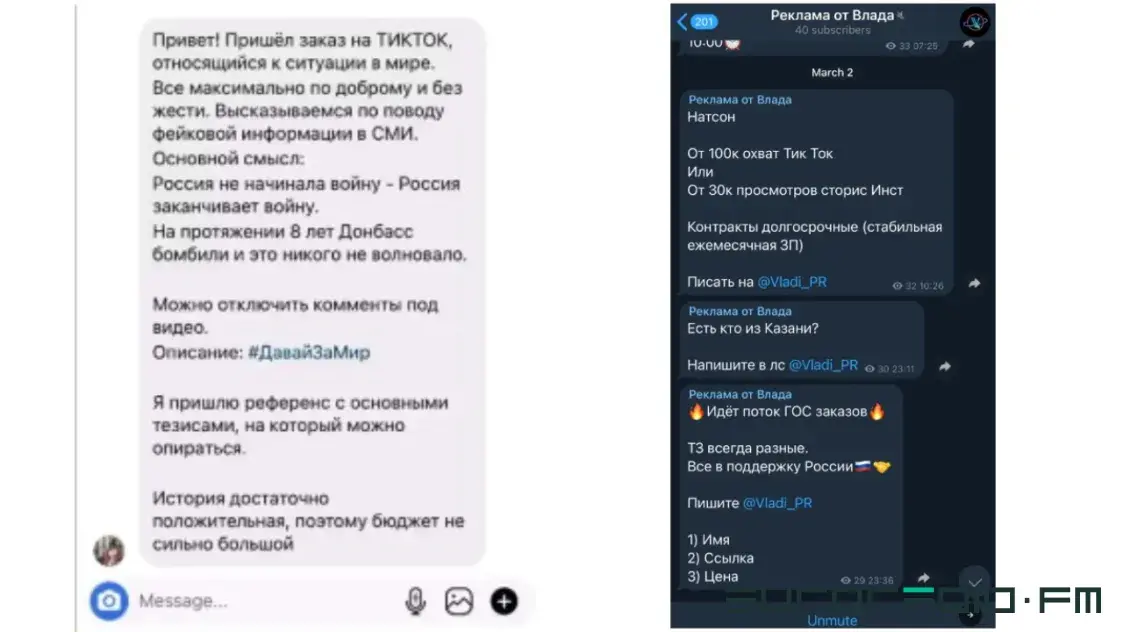  Реклама войны пришла в TikTok: как работает пропаганда на этой платформе