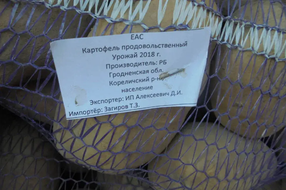 Расіяне выявілі новую схему ўвозу яблык з Беларусі: іх хавалі пад бульбай