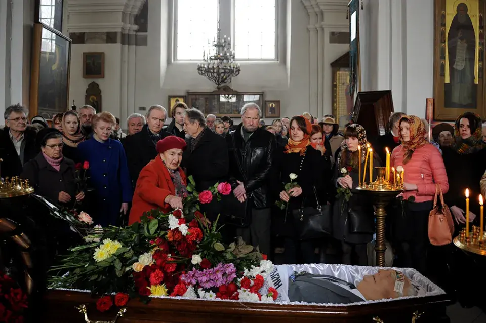 У Мінску развіталіся з народным паэтам Нілам Гілевічам (фота)