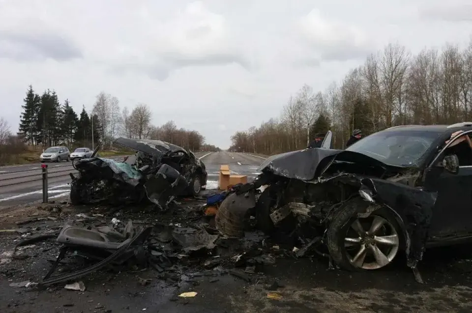 У жахлівым ДТЗ у Дубровенскім раёне загінулі двое жыхароў Пінска