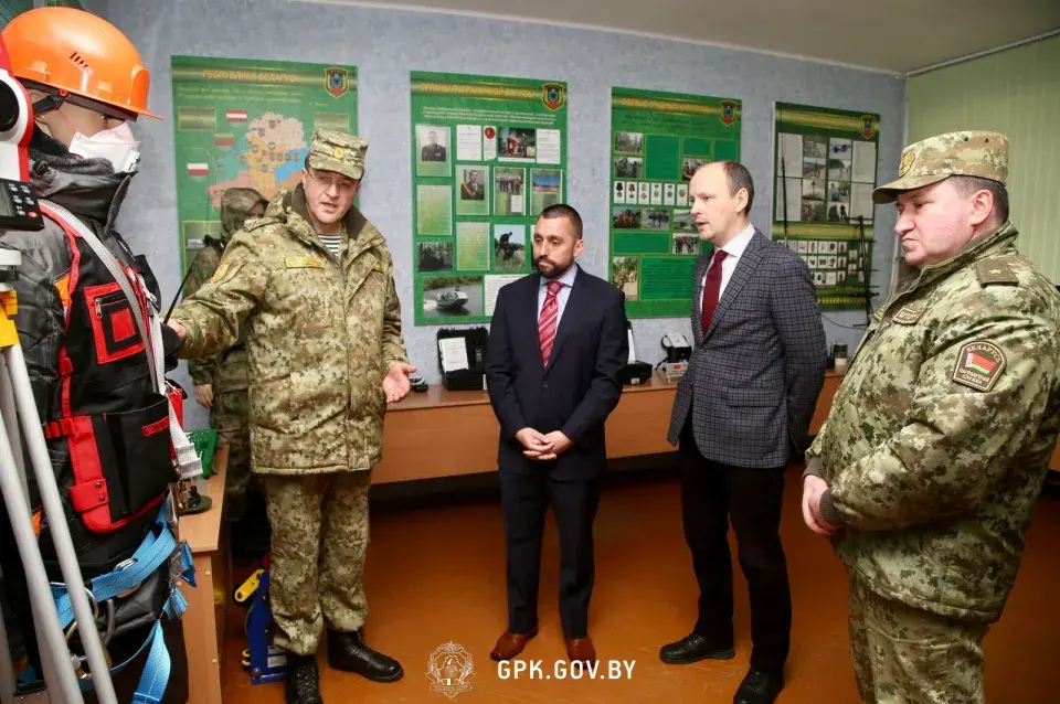 ЗША перадалі абсталяванне беларускім памежнікам