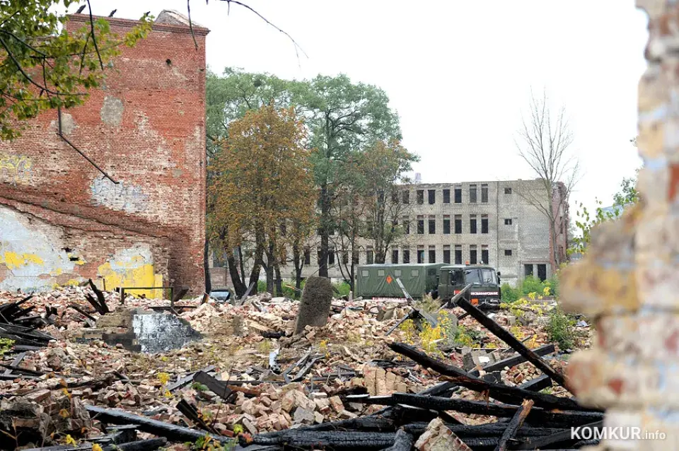 У Бабруйску падарвалі бровар, якому было больш за 100 гадоў