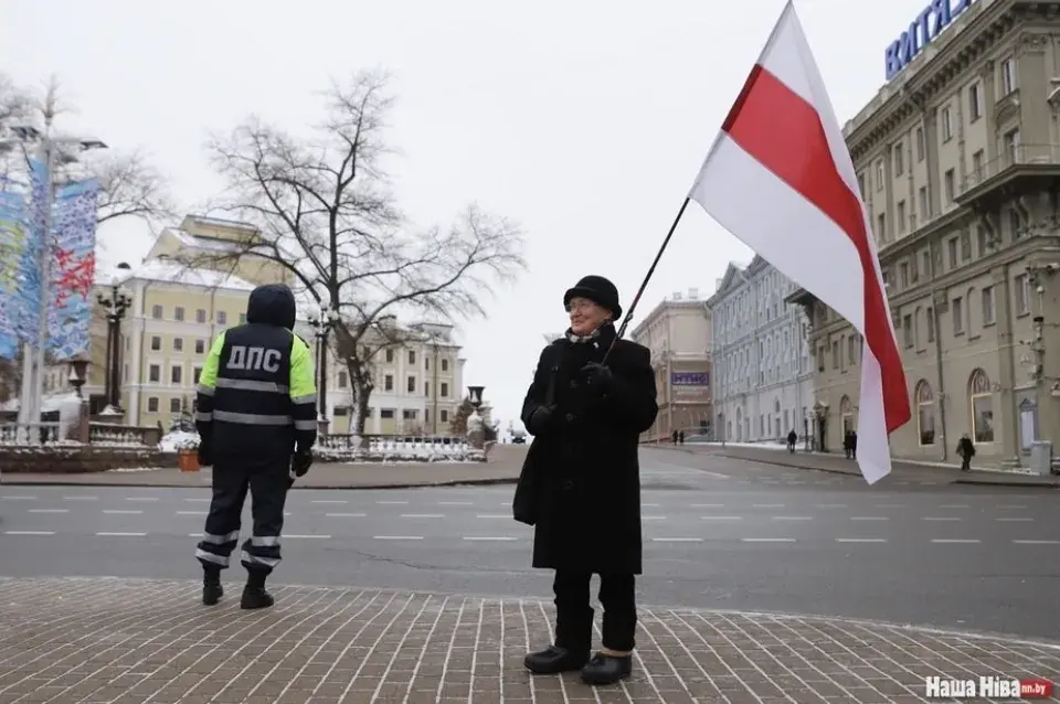 Противники интеграции с Россией в пятый раз прошли по центру Минска