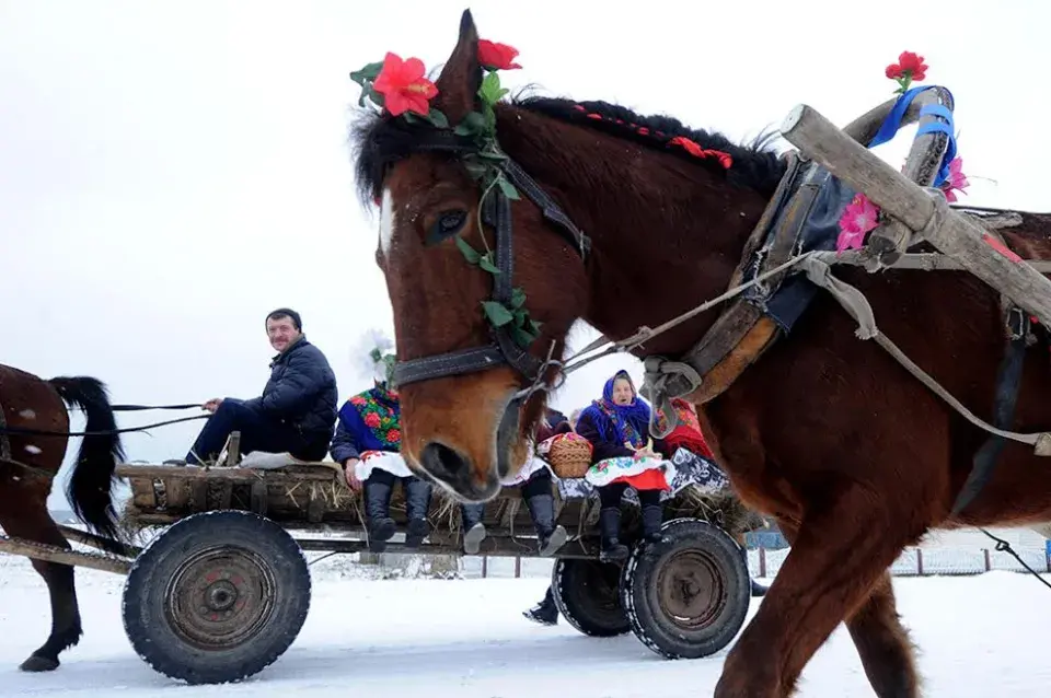 На Гомельшчыне адсвяткавалі Масленіцу — сустрэлі чырачку (фотарэпартаж)