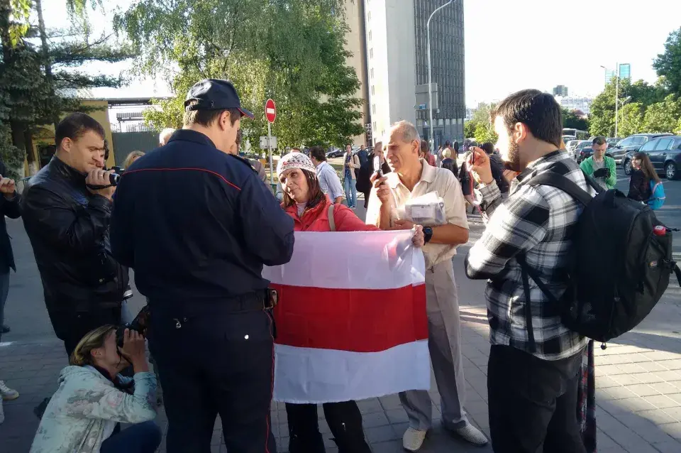 У Мінску патрабавалі свабоду для Эдуарда Пальчыса ("Джона Сільвера")