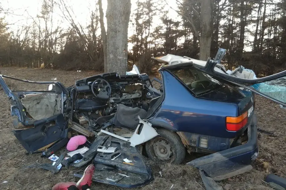 П’янае ДТЗ пад Фаніпалем: адзін загінуў, трое сур’ёзна траўмаваныя