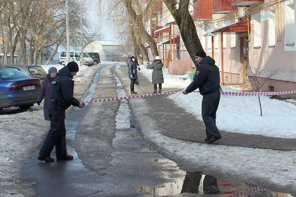 У жылым доме ў Гомелі знайшлі мінамётны фугас часоў вайны 