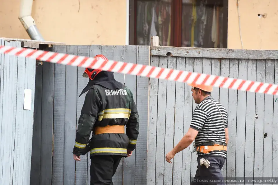 Пад дахам шматкватэрнага дома ў Гомелі пры рамонце знайшлі дзве гранаты