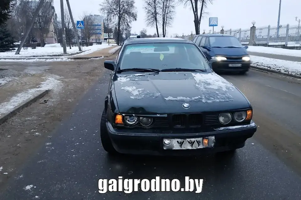 На пешаходным пераходзе ў Гродне машына збіла дзевяцігадовага хлопчыка