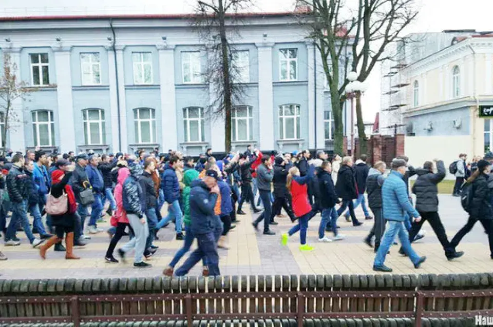 У Маладзечне прайшла акцыя супраць "дэкрэта аб дармаедах"