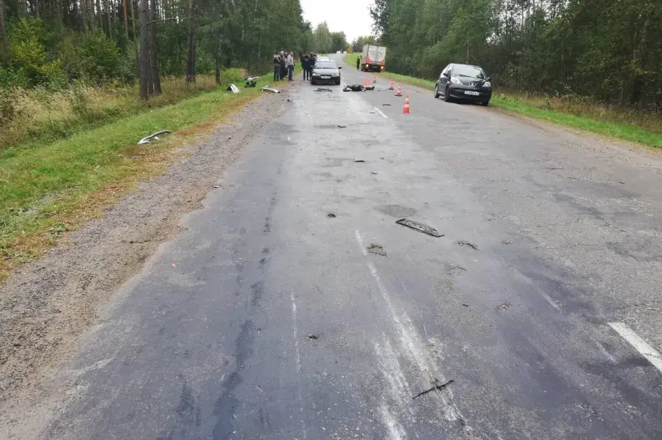 Пад Пухавічамі ў аварыі загінуў матацыкліст