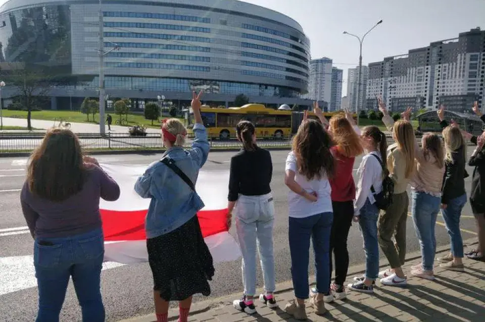 У сталіцы праходзяць стыхійныя акцыі пратэсту