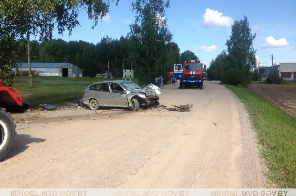 Пад Пухавічамі аўто з п'яным кіроўцам наскочыла на дрэва — двое загінулых