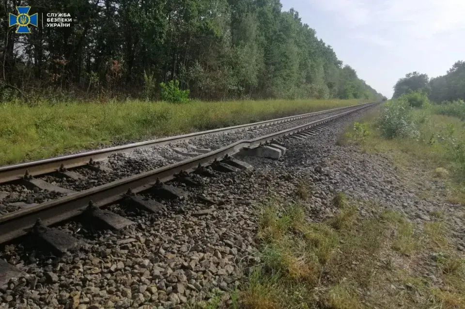 Ва Украіне спрабавалі ўзарваць беларускі цягнік з бензінам і дызпалівам