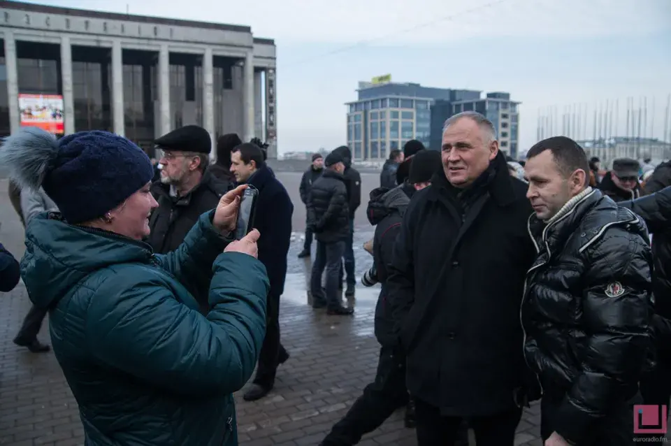 У Мінску прайшла акцыя прадпрымальнікаў — фотарэпартаж