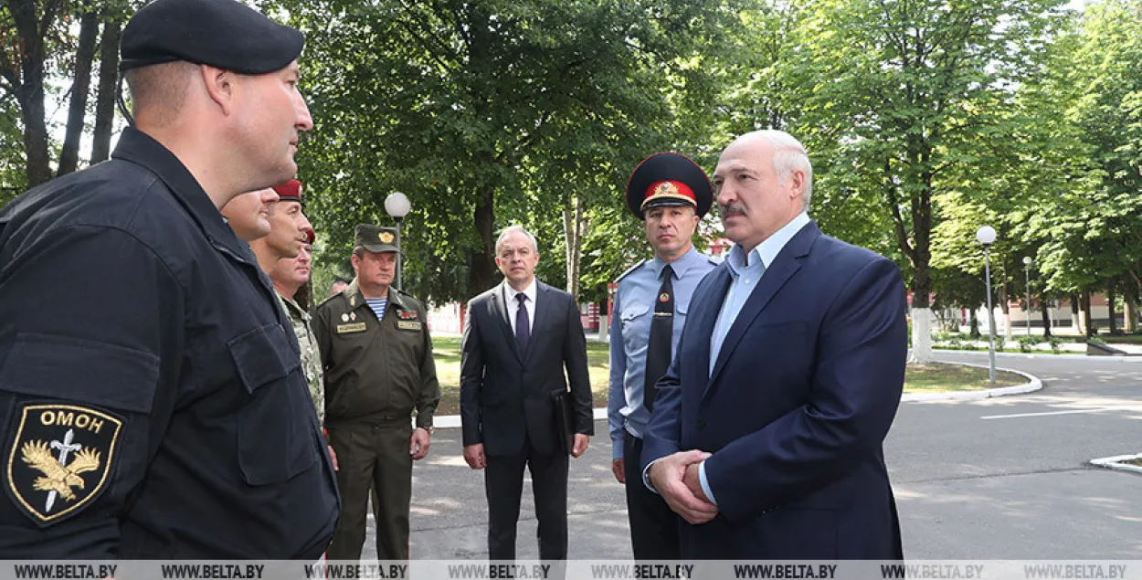 Балаба и Лукашенко / БЕЛТА