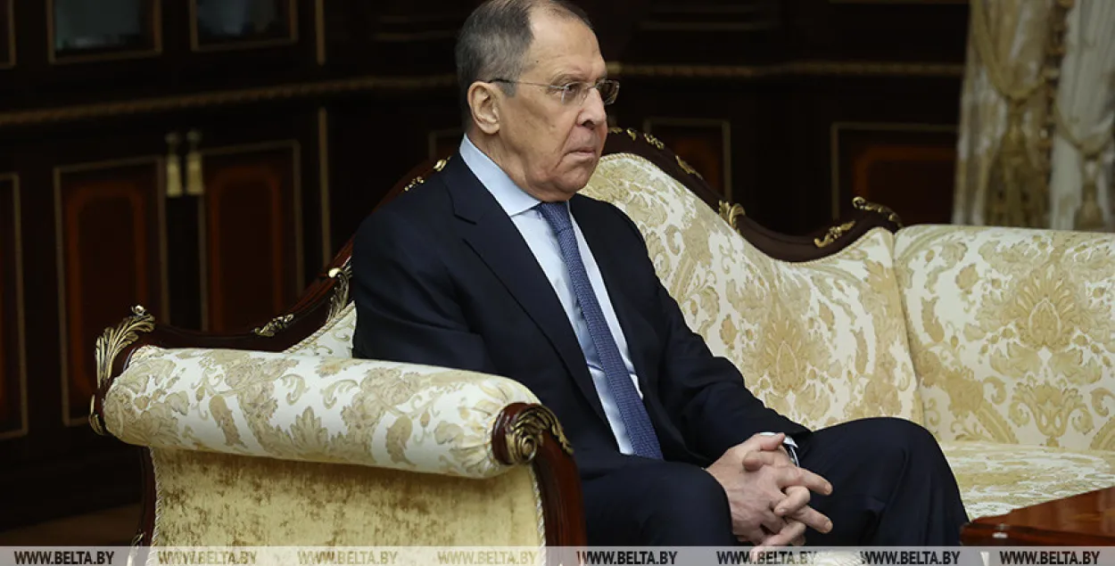Лаўроў: Лукашэнка пацвердзіў усе ранейшыя дамоўленасці з Расіяй