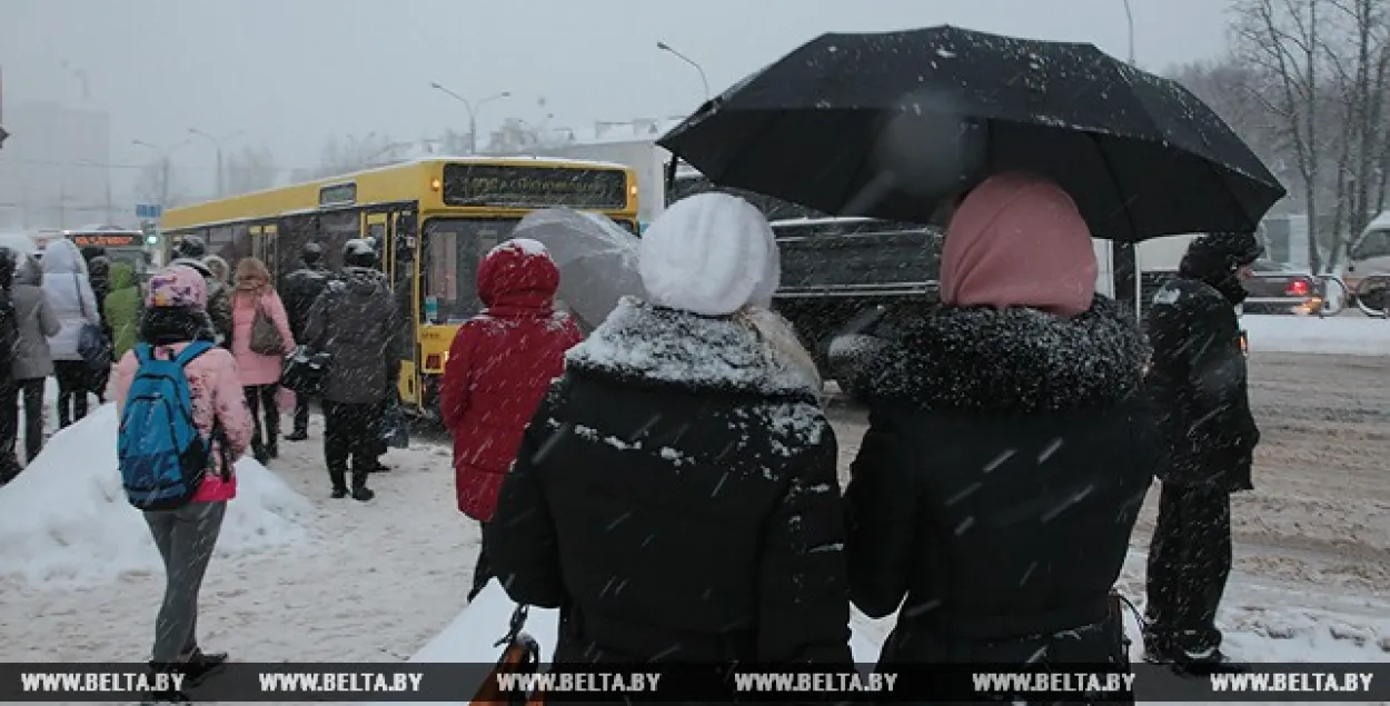 Уначы ў нядзелю ў Беларусі чакаецца да 16-20 градусаў марозу