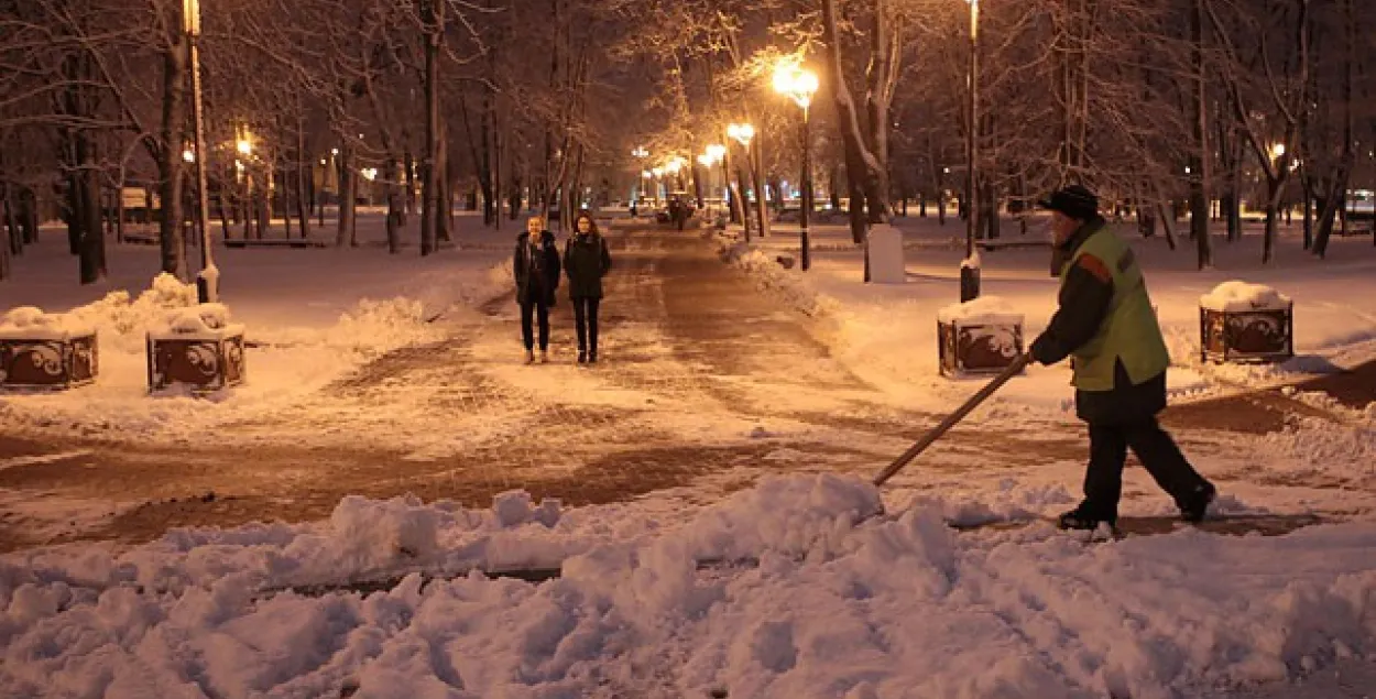 У чацвер у Беларусі месцамі чакаецца да 14 градусаў марозу