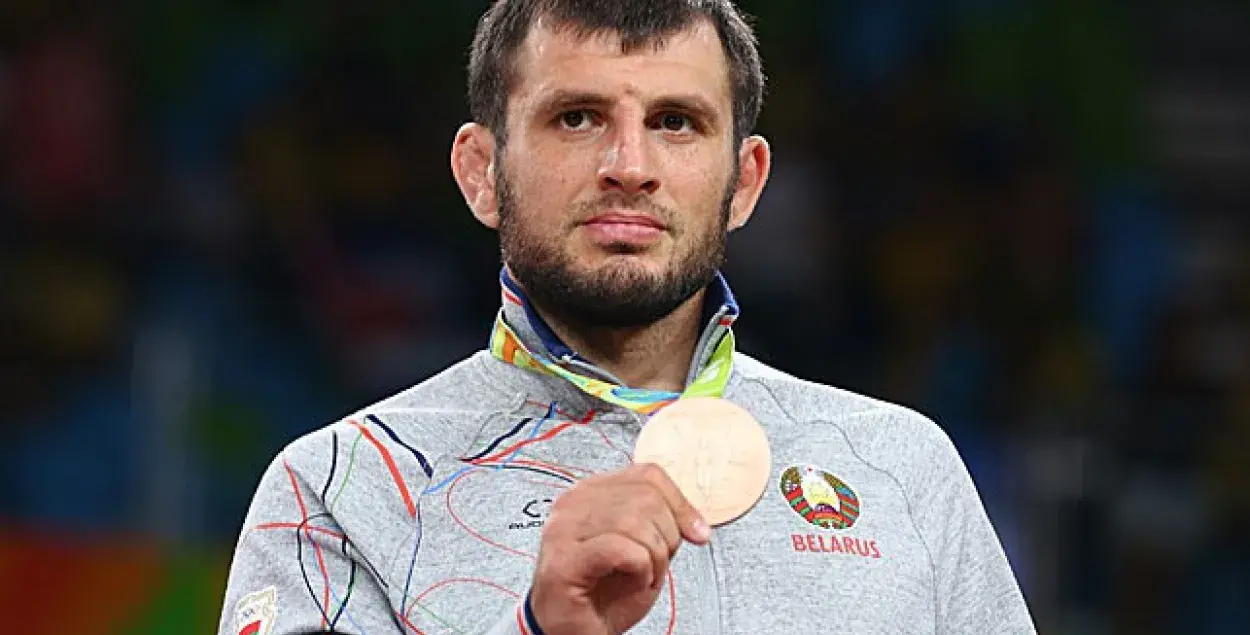 Беларускі барэц Джавід Гамзатаў заваяваў бронзу Алімпіяды ў Рыа (фота)