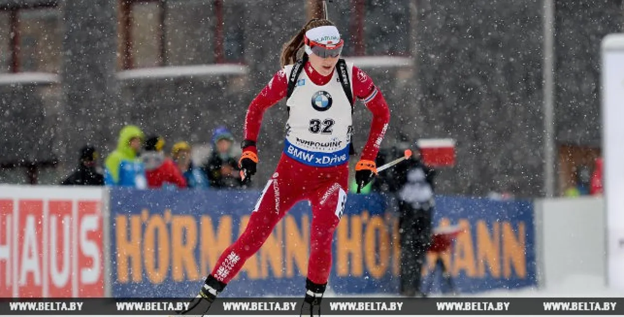 Домрачава не будзе ўдзельнічаць у змяшанай эстафеце на чэмпіянаце свету