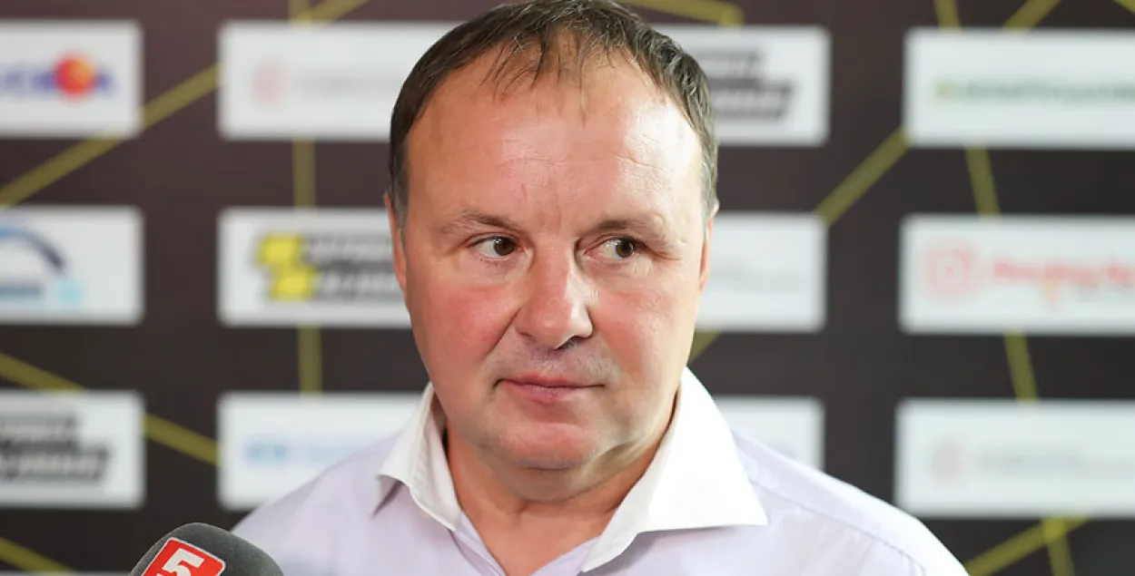 Team Belarus head coach Mikhail Zakharau&nbsp;/ BELTA