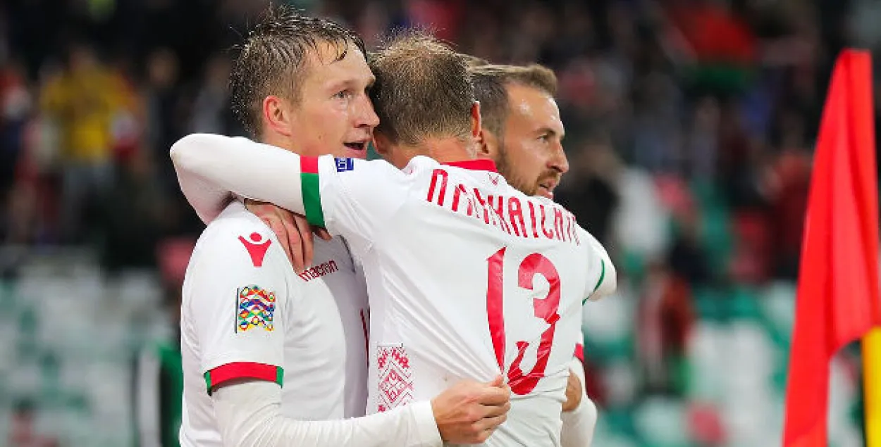 Зборная Беларусі па футболе ў рэйтынгу FIFA апусцілася на 82-е месца