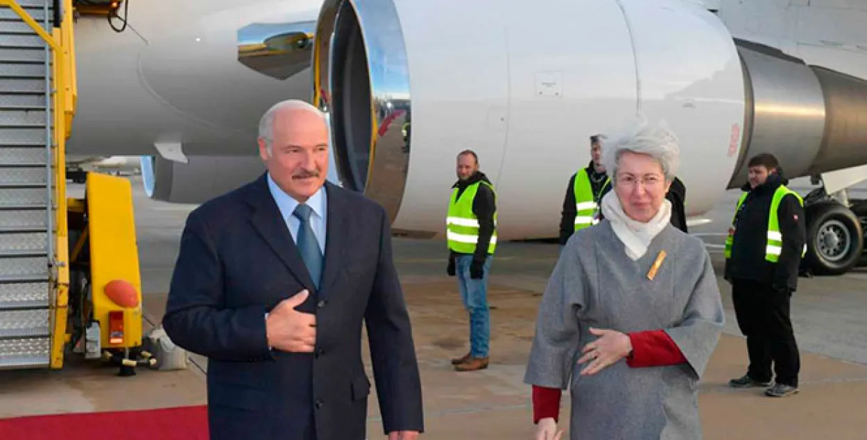 Александр Лукашенко в международном венском аэропорту / president.gov.by​