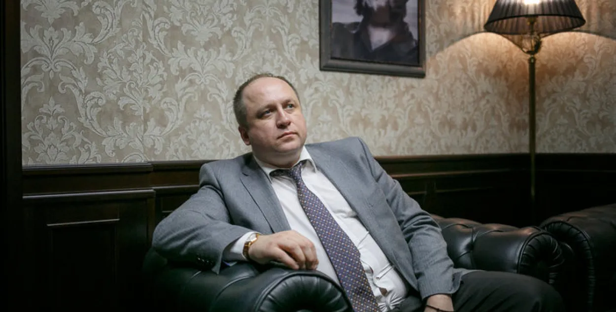 FC Dinamo Brest owner Aliaksandr Zaitsau. TUT.BY image