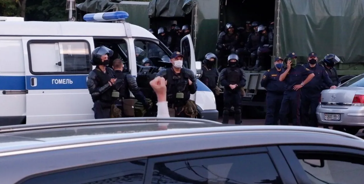 Затрыманых у Гомелі было так шмат, хто не хапала месцаў у ізалятары