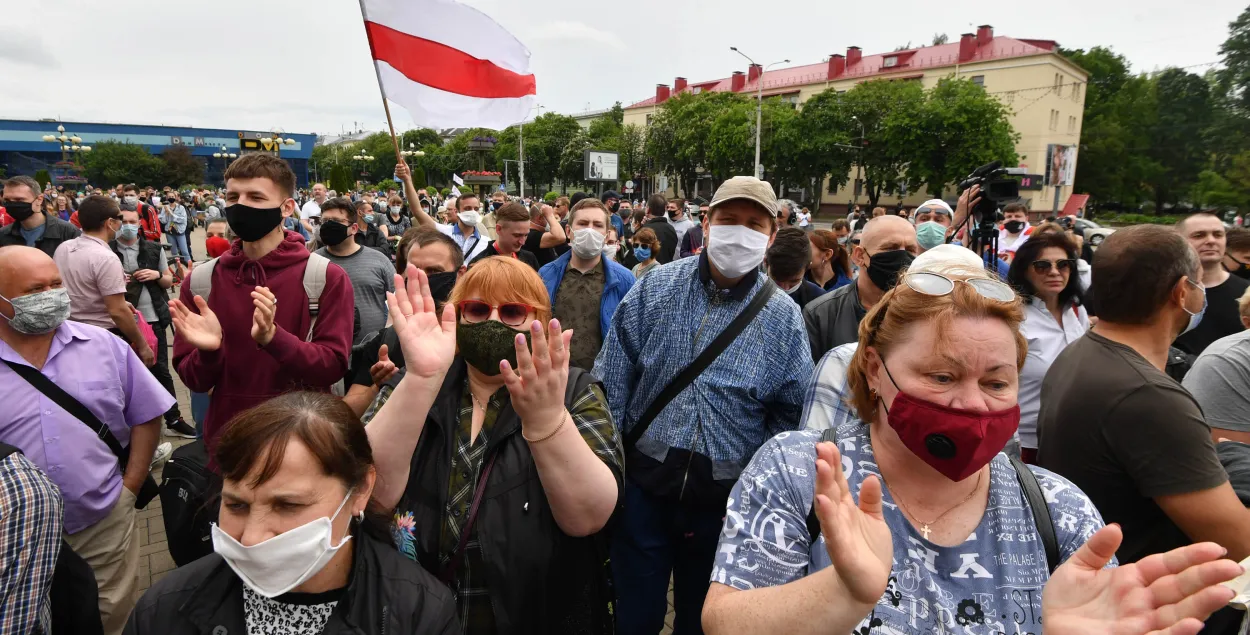 У Мінску затрымалі 18 чалавек