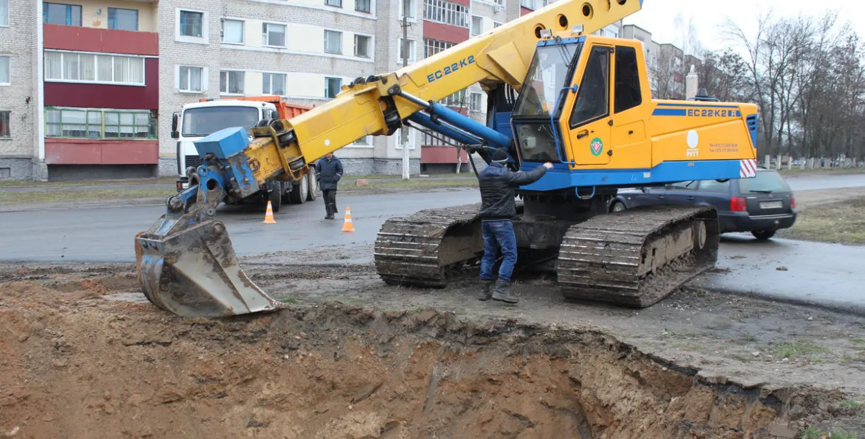 У Рэчыцы аднавілі падачу цяпла і вады