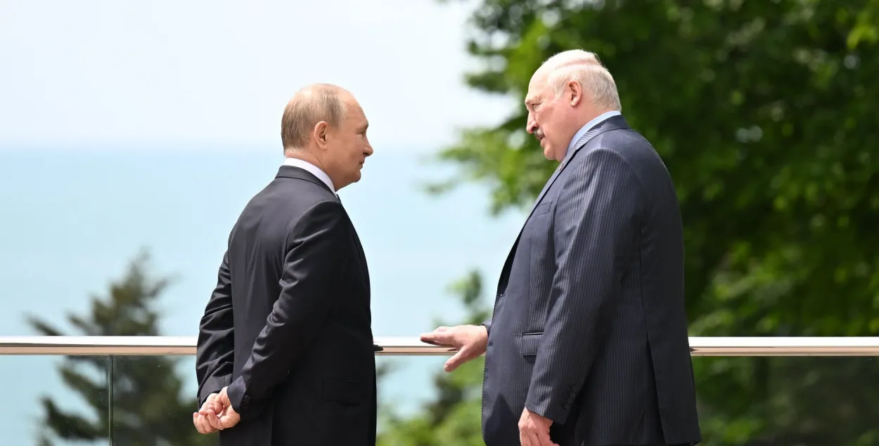 Путин и Лукашенко / РИА "Новости"
