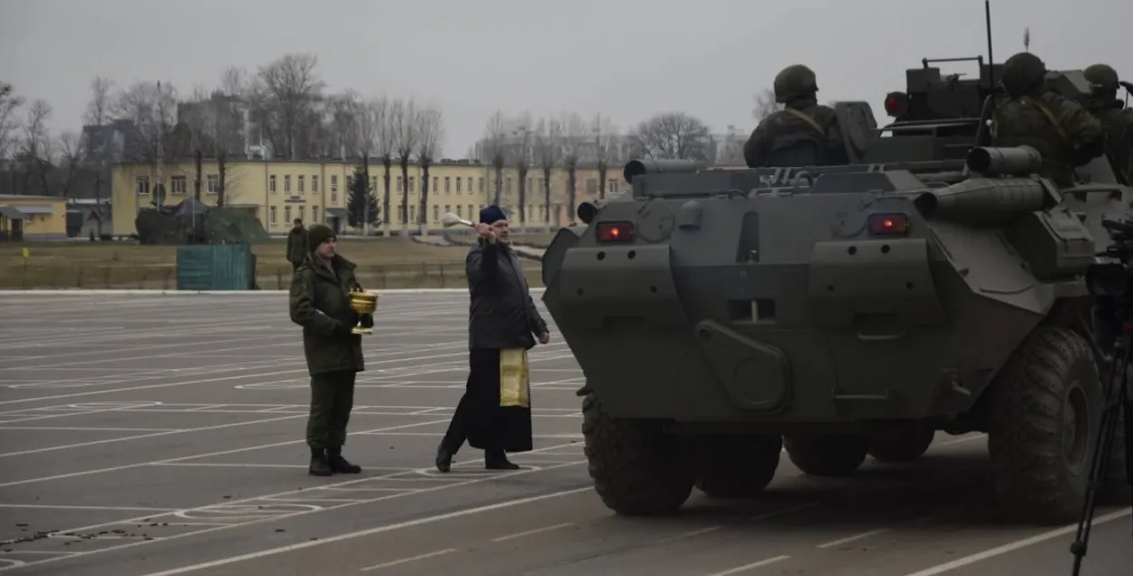 Православные священники — частые гости в воинских частях / t.me/Rogachuk/
