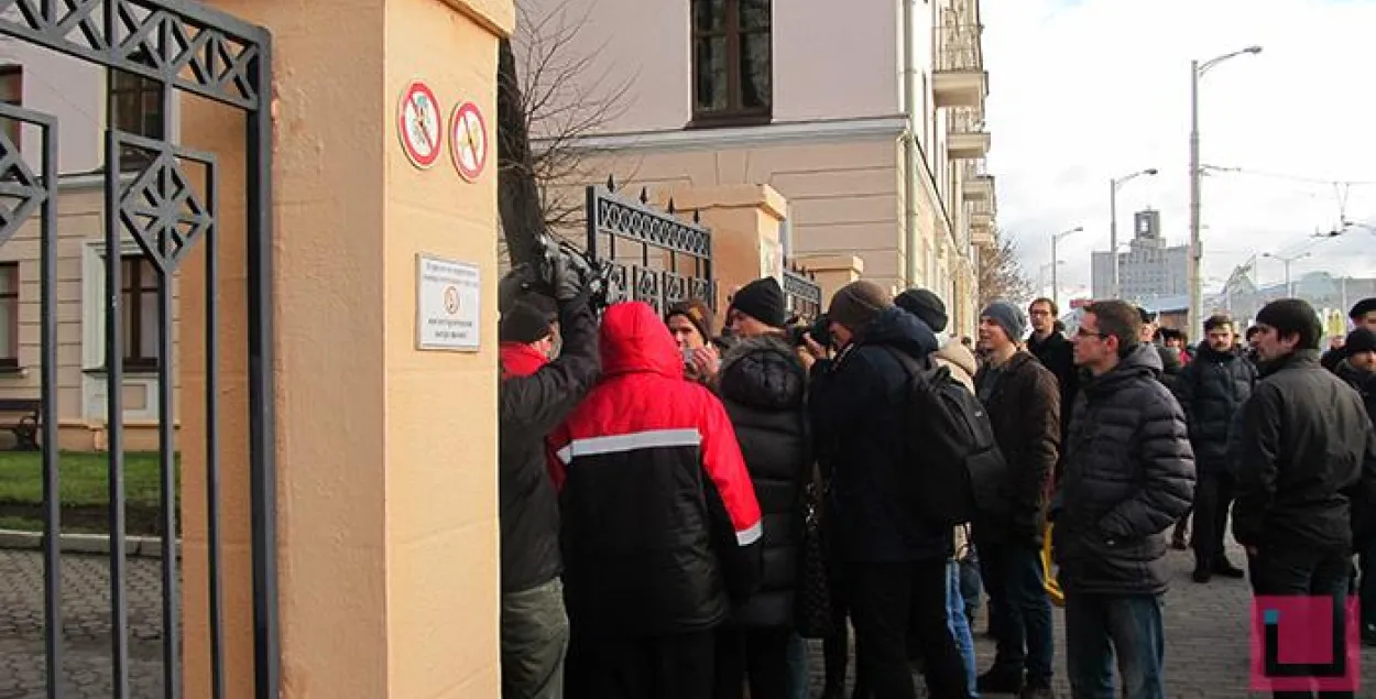 Студэнта, якога выклікалі ў дэканат пасля маршу, папярэдзілі за пропускі