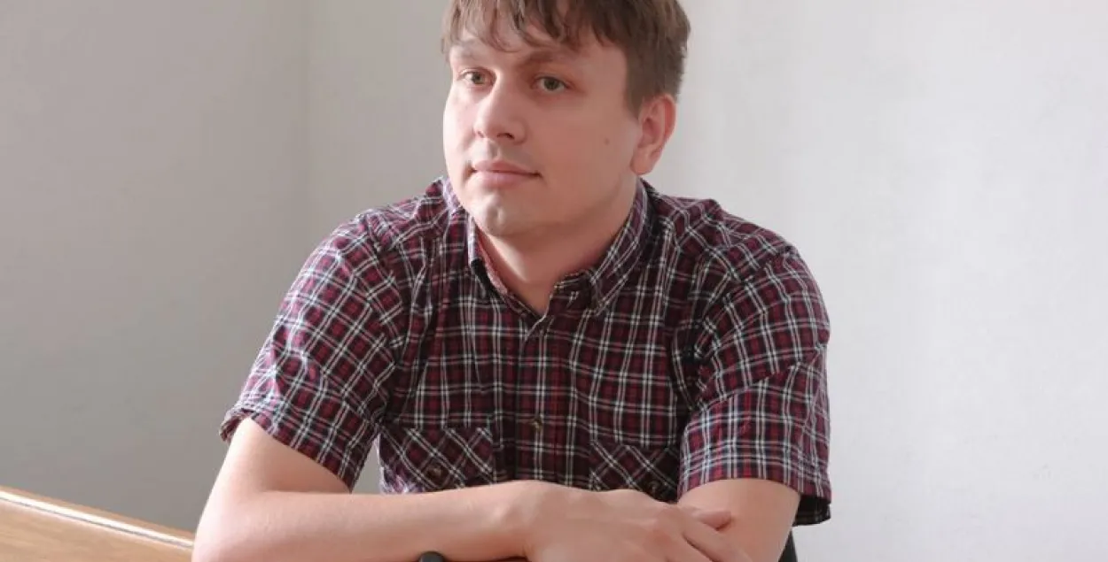 Главный редактор "Нашей Нивы" Егор Мартинович / "Пресс-клуб"
