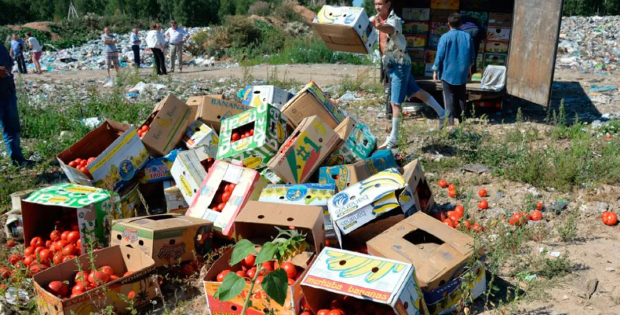 Беларускія мытнікі затрымалі больш "санкцыйных" тавараў, чым расіяне