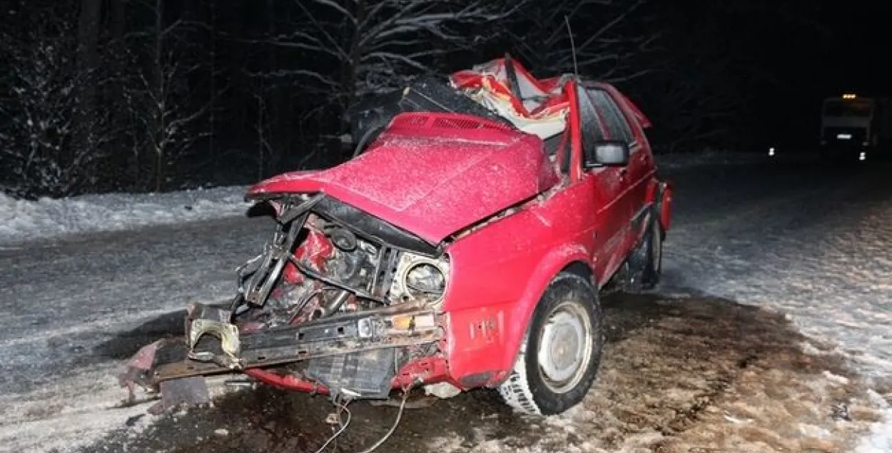 У Гомельскім раёне ў ДТЗ загінулі тры чалавекі