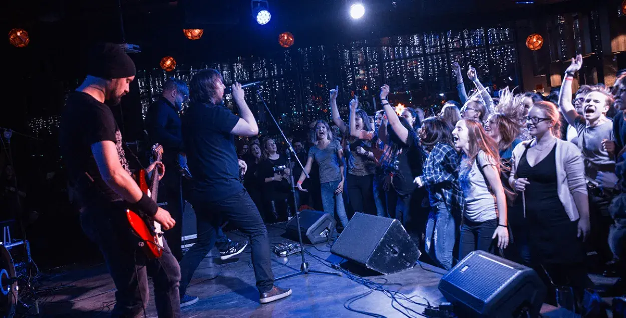 Musicians performing at the Heroes of the Year Awards 2017 in Minsk. Photo: Euroradio