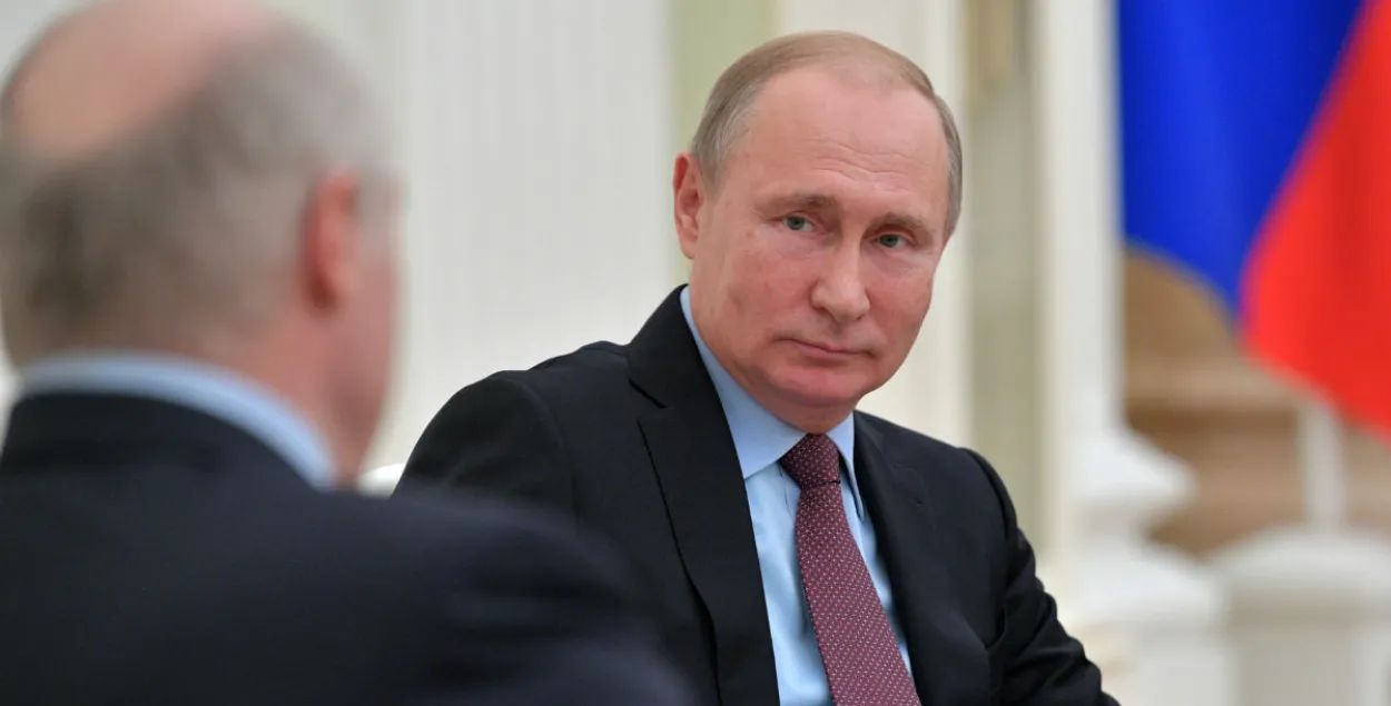 Александр Лукашенко и Владимир Путин. Москва, 25 декабря. Фото: Reuters​