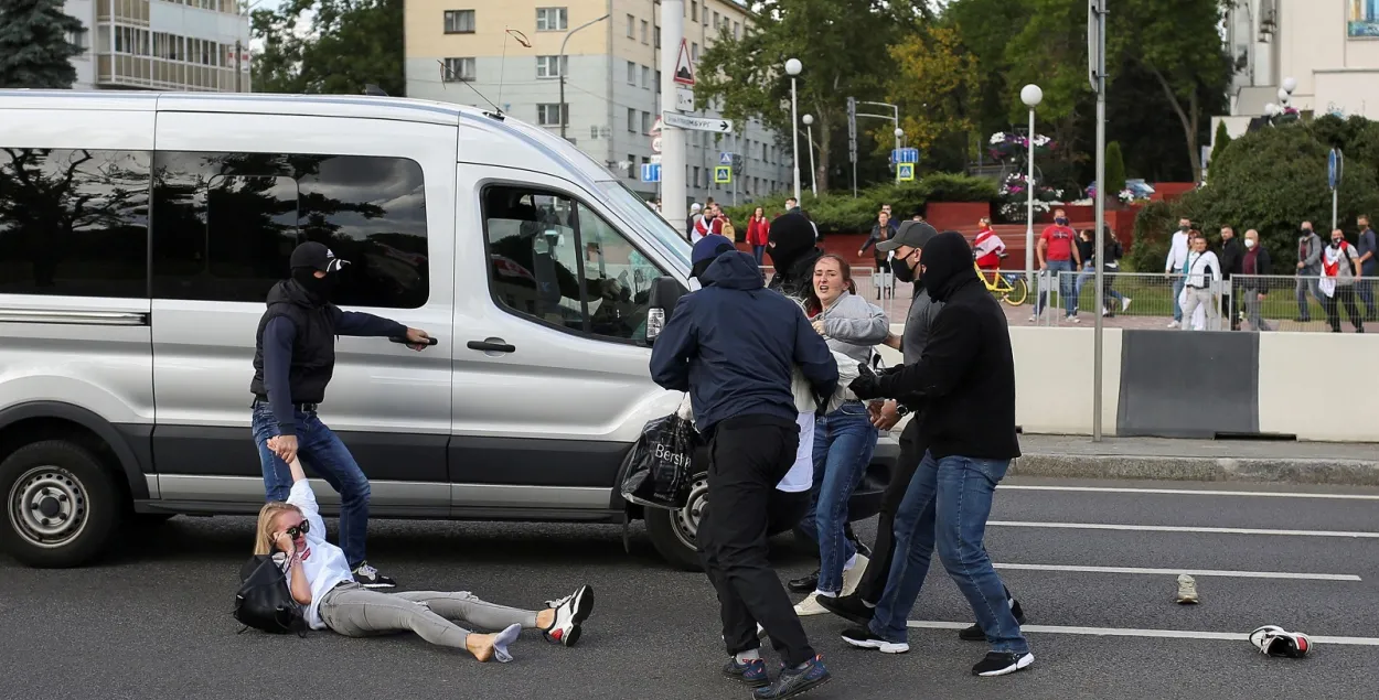 Задержание в Минске / Reuters​