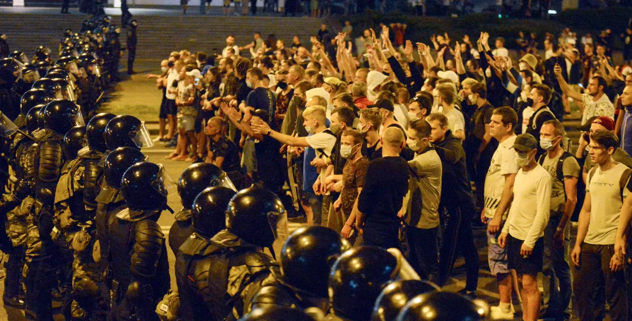 Протесты в Беларуси​ /&nbsp;AP Photo