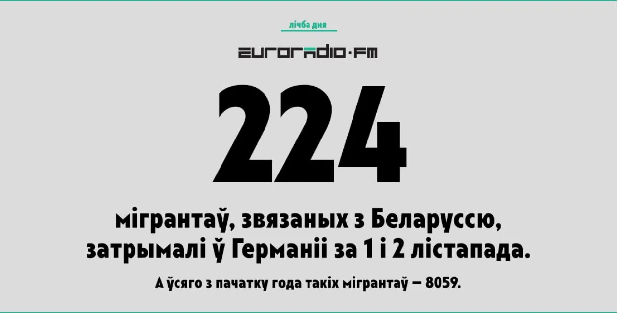 Мігрантаў з Беларусі пачалі затрымліваць ужо і на захадзе Германіі