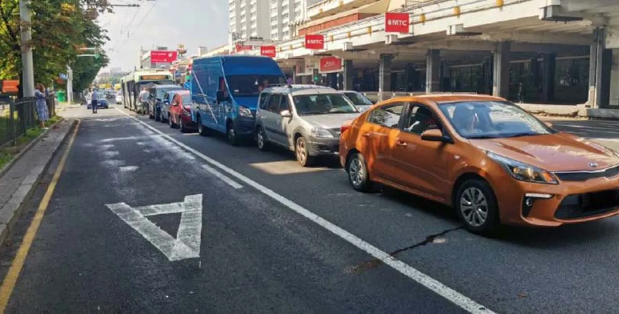 Масавая аварыя на Нямізе ў Мінску