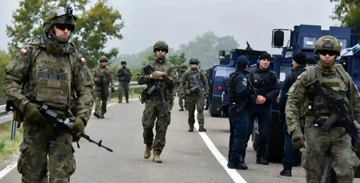 Міратворцы на мяжы Сербіі і Косава / архіўнае фота, Reuters